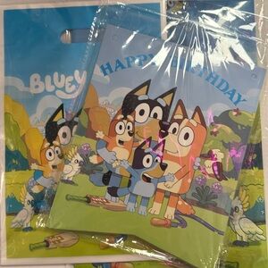 10pcs items blue birthday party pawty